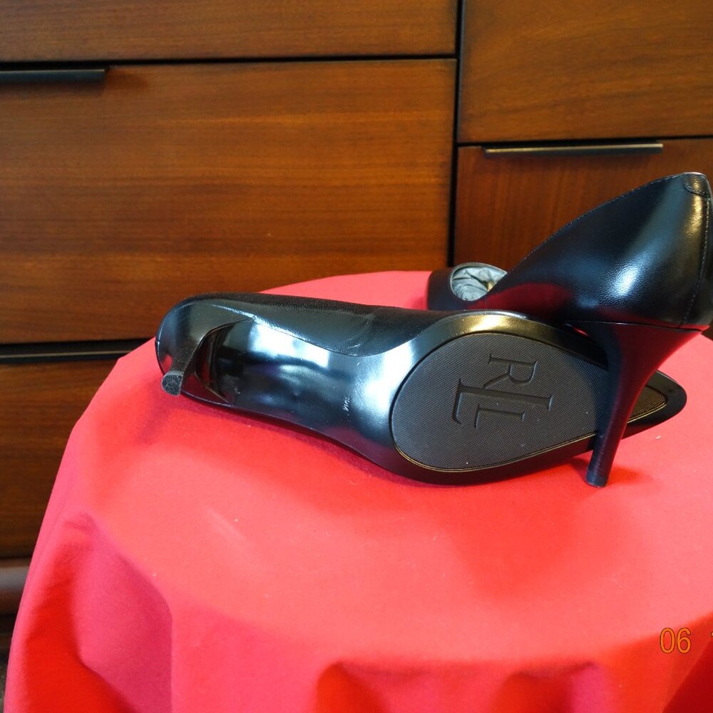 Ralph Lauren Vella kidskin (leather) Pumps - Picture 3 of 5